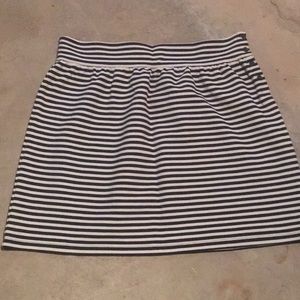 Black and White stripe skirt
